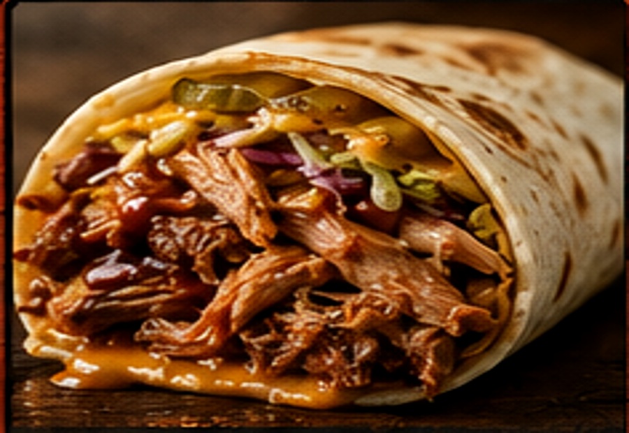 Pulled Pork Wrap